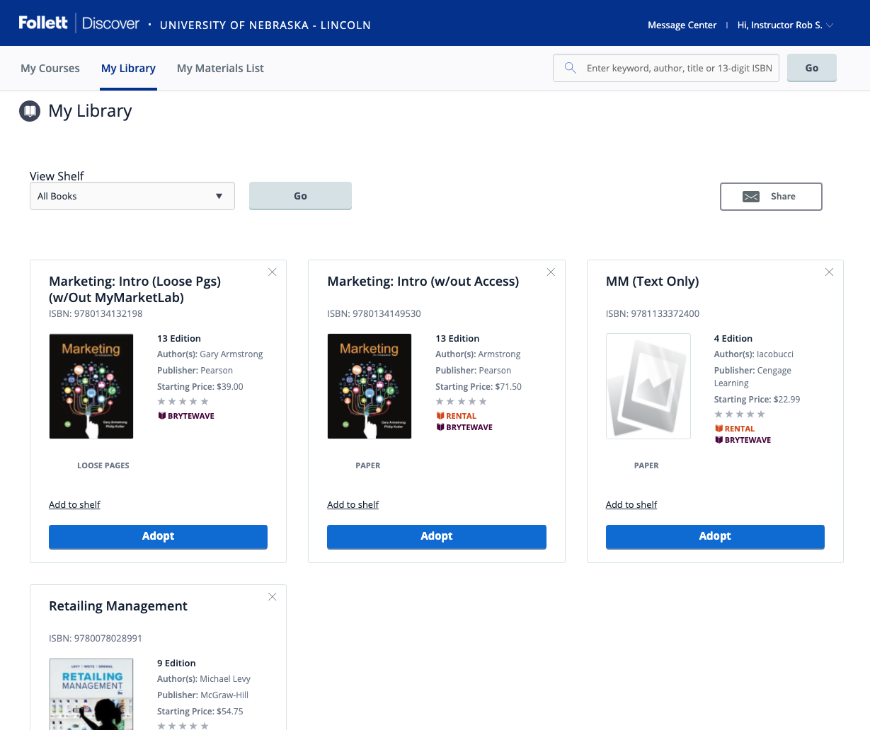 Ordering Follett Access Textbooks Affordable Content Faculty Guide