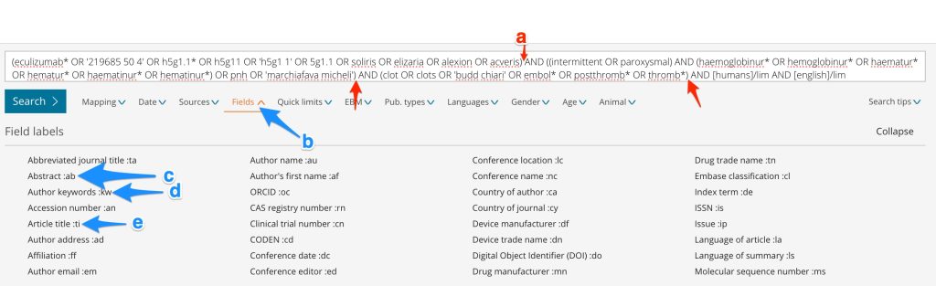 A screenshot diagrams the steps in placement of field tags.