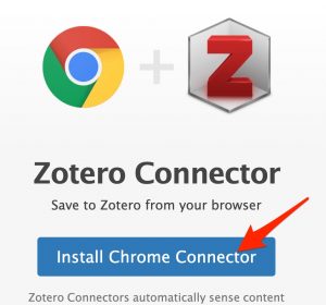 A screenshot of the "Install Chrome connector" button.