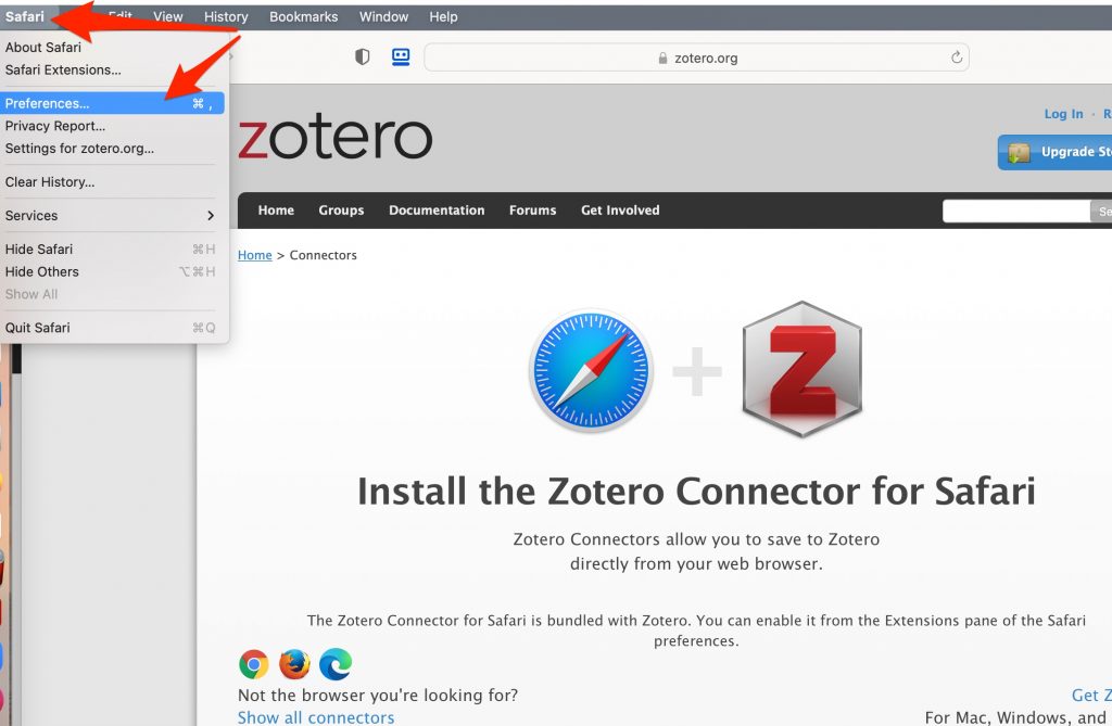 kb:safari_compatibility [Zotero Documentation]