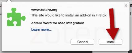zotero word plugin not working