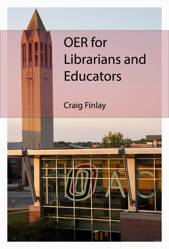 Cover image for Open Educational Resources for Librarians and Educators