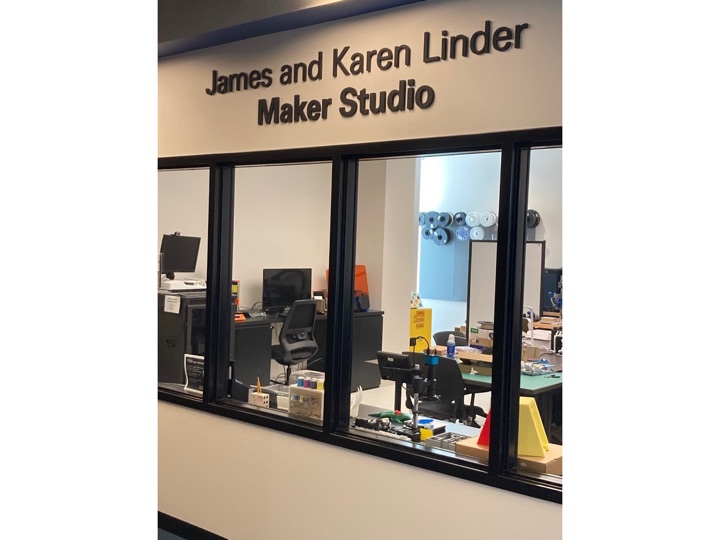 photo of the Jim and Karen Linder Maker Studio